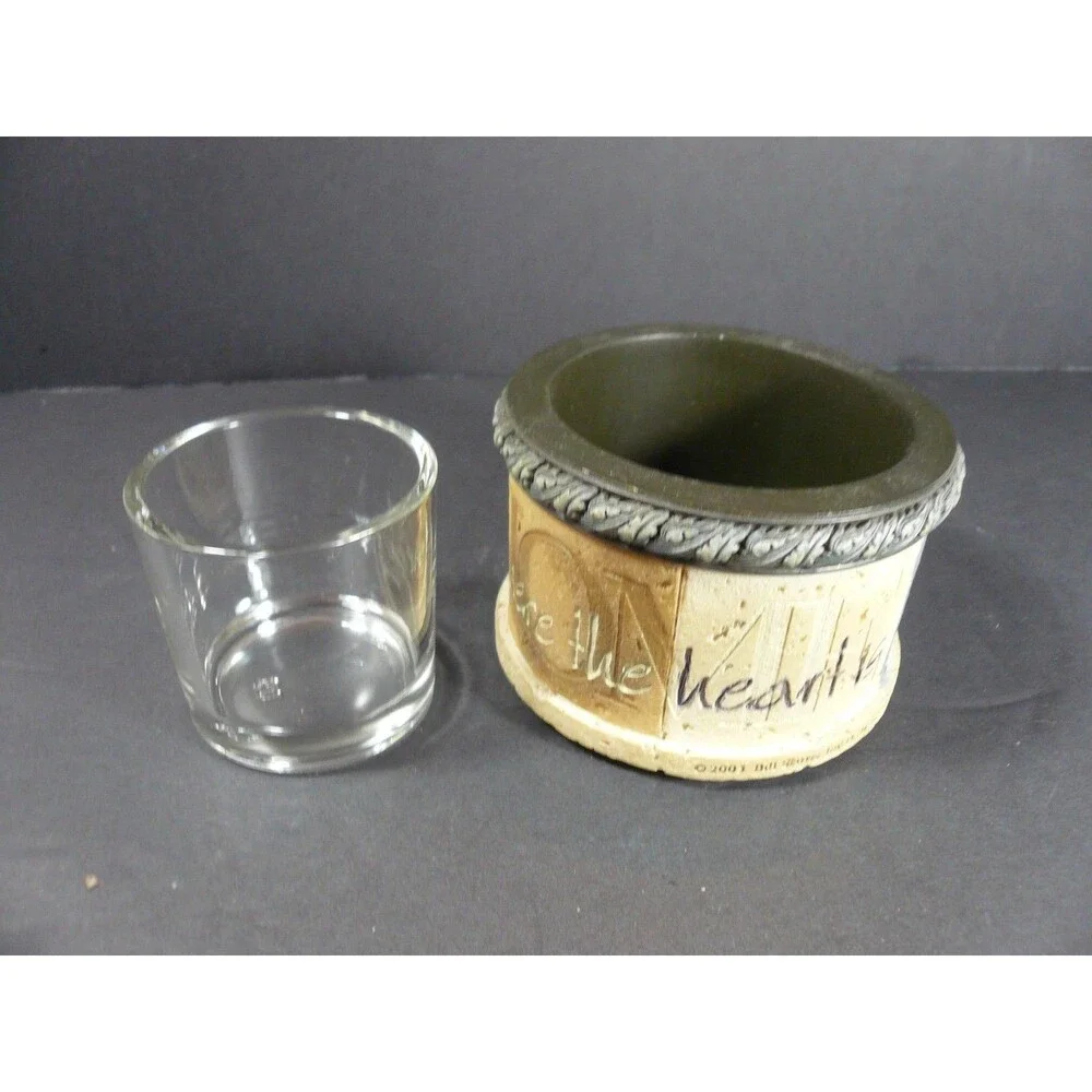 New Heartstone by Bill Stross Candle Holder 